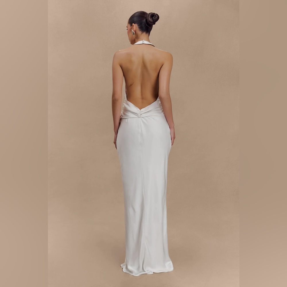 NWT Meshki Rinna halter dress. Perfect Bridal dress - Picture 2 of 5